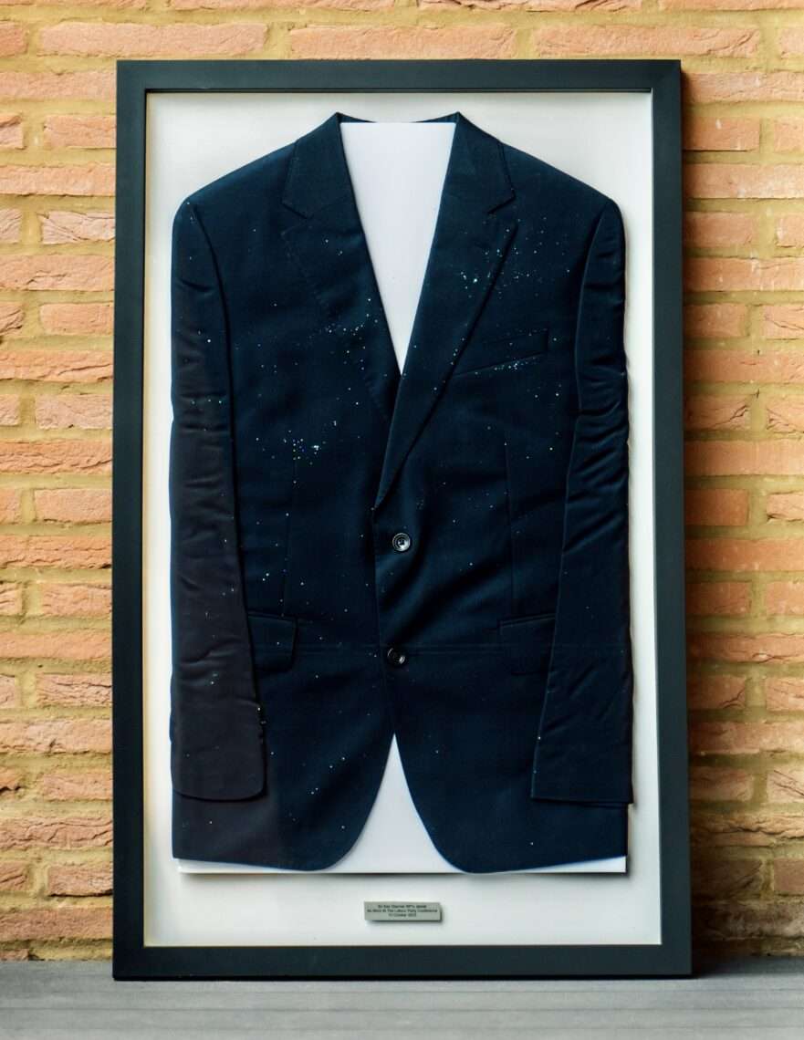 Photo of the auctioned jacket