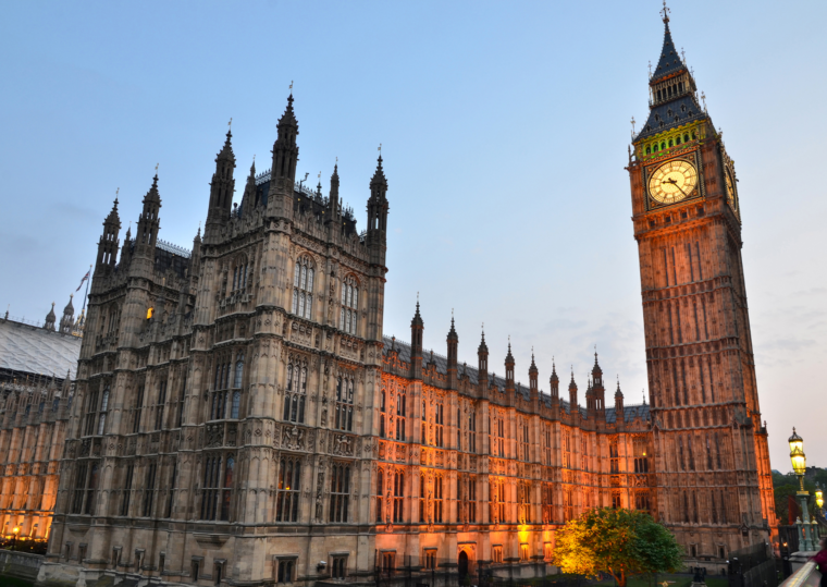 Photo of UK Parliament building